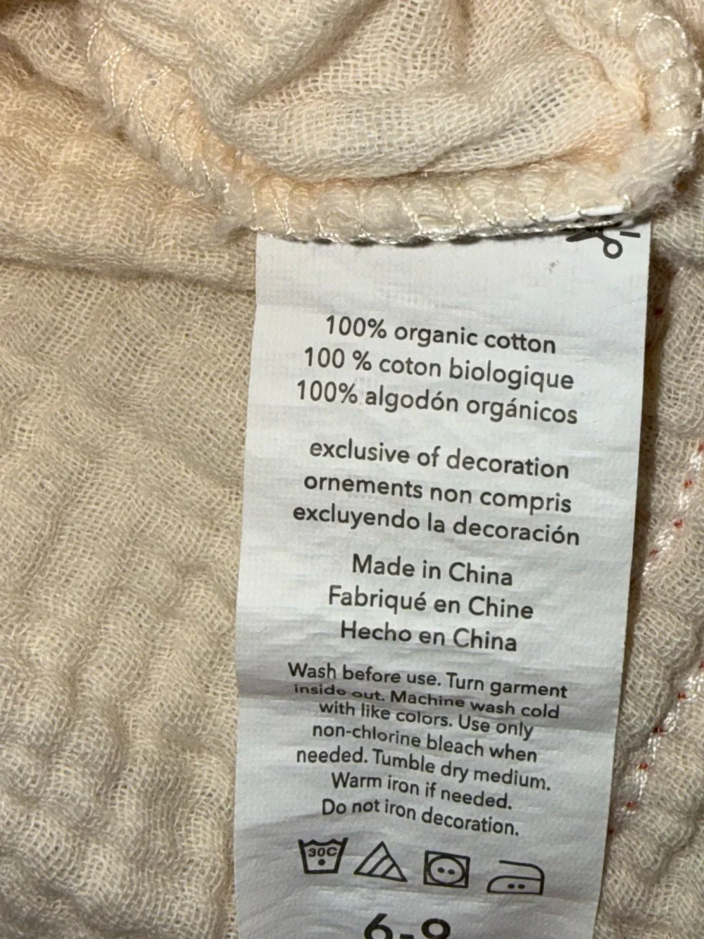 Organic Cotton Bundle Girls Sizes 6-12